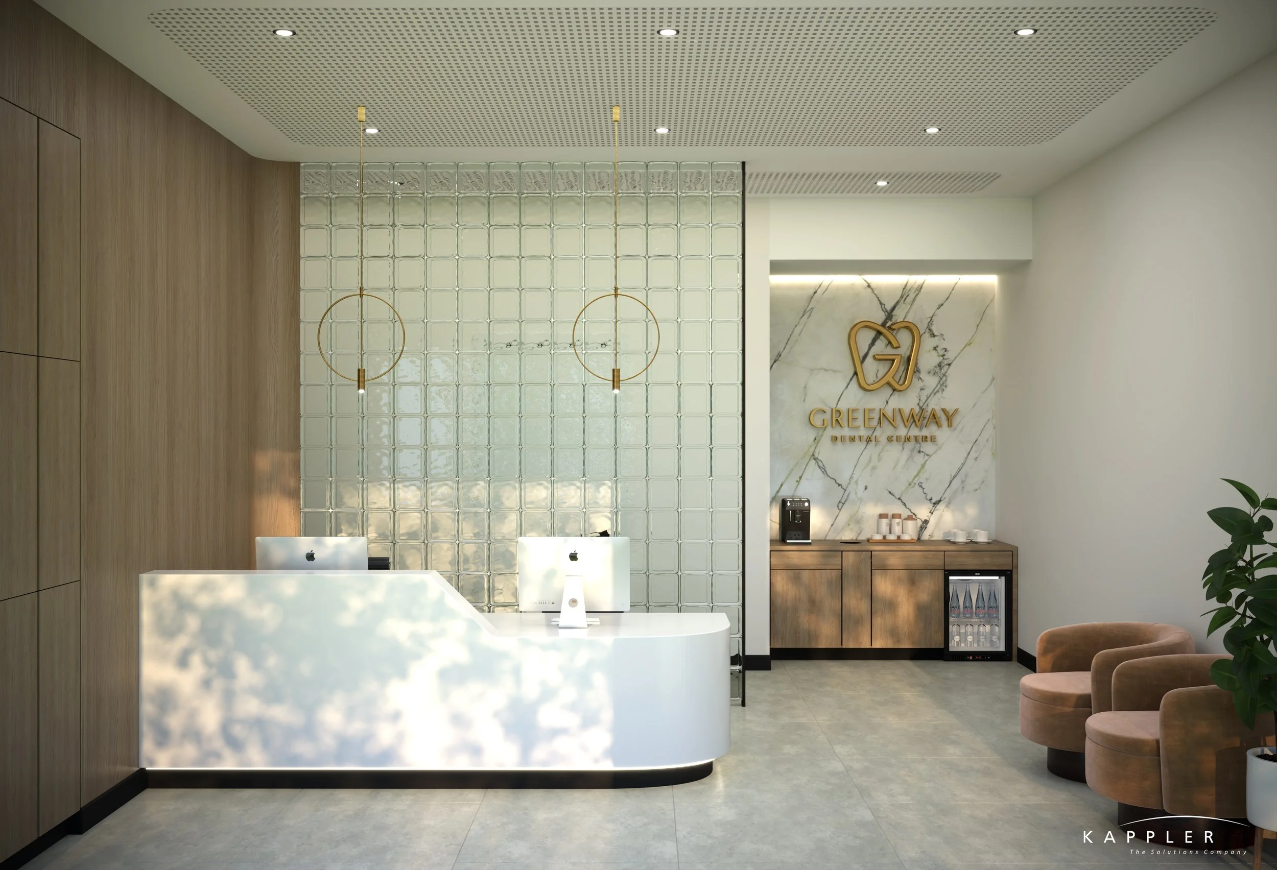 Greenway Dental Centre reception and waiting area